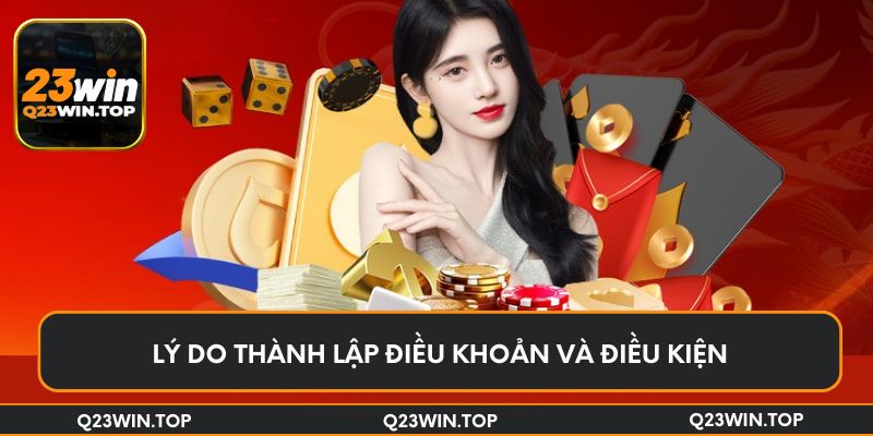Lý do thành lập điều khoản và điều kiện